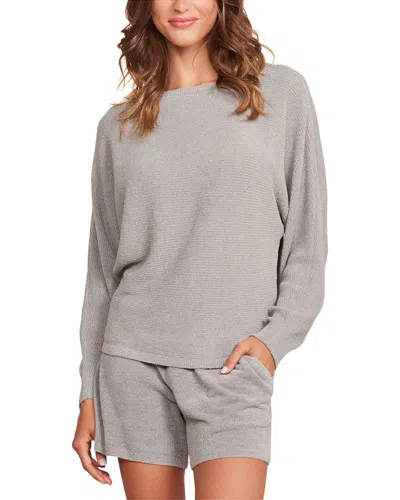 Barefoot Dreams Ribbed Dolman Pullover In Multi