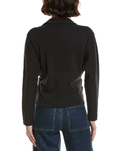 Lilla P Split Collar Button Down Shirt