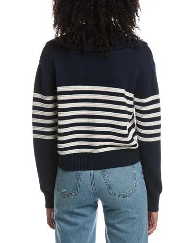 Z Supply Kovac Sweater Jacket In Eclipse In Blue