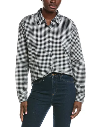 Z Supply Seaport Button Up Top In Eclipse
