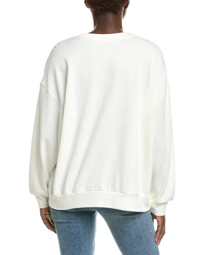 Z Supply Oversized Lover Sweatshirt In White