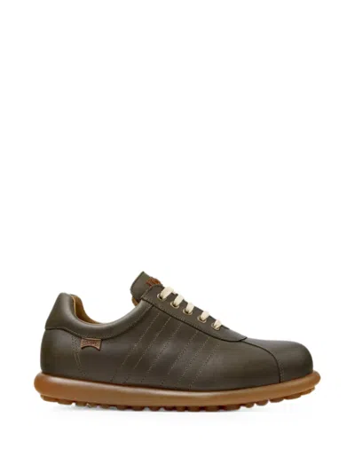Camper Pelotas Ariel Nubuck Sneakers In Green