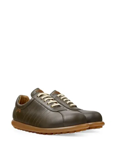 Camper Pelotas Ariel Nubuck Sneakers In Green