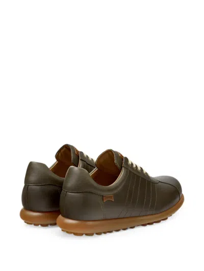 Camper Pelotas Ariel Nubuck Sneakers In Green