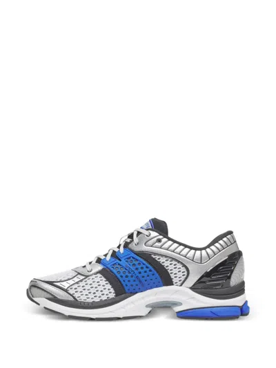 Saucony Progrid Paramount Mesh-panel Sneakers In Blue