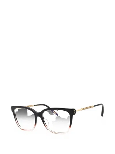 Chopard Square-frame Glasses In Black