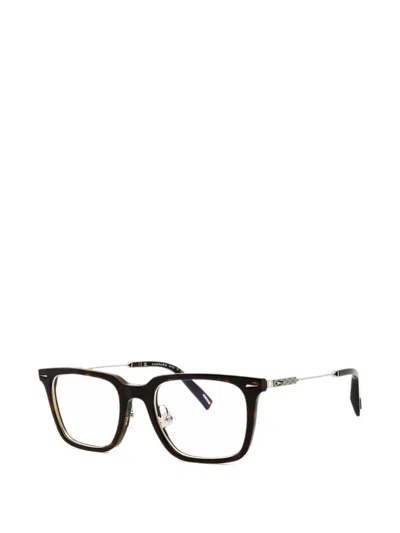 Chopard Eyewear Square-frame Glasses In Brown