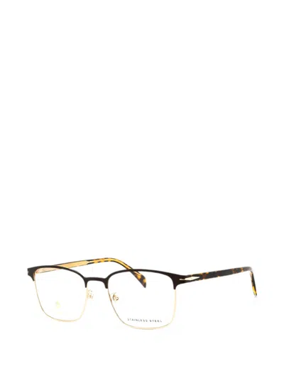 David Beckham Eyewear Rectangle-frame Glasses In Multi