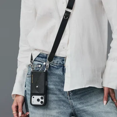 Bandolier Bobby Nylon Adjustable Strap Only - Black/silver