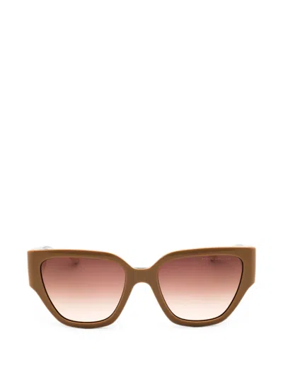 CAT-EYE-FRAME SUNGLASSES