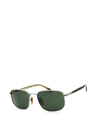David Beckham Eyewear Rectangle-frame Sunglasses In Silver