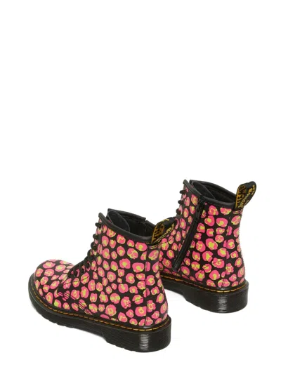 Dr. Martens Dr Martens Lace Boots 1460 Leopard In Multi