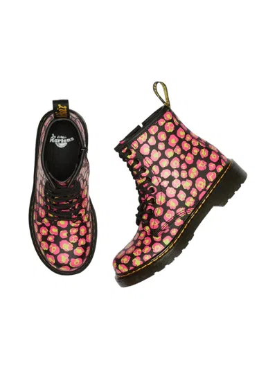 Dr. Martens Dr Martens Lace Boots 1460 Leopard In Multi