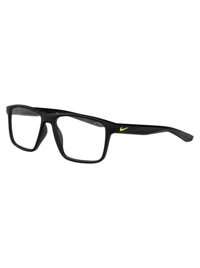 Nike Rectangle-frame Glasses In Black