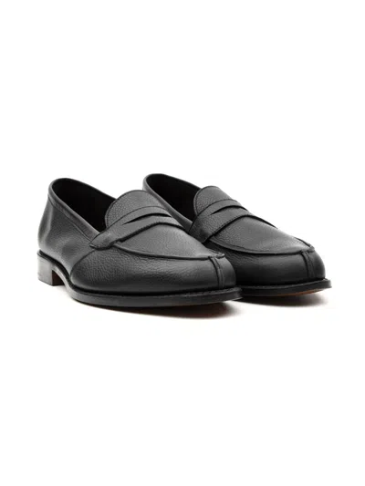 Tricker's 骗人's 平鞋黑色 In Multi