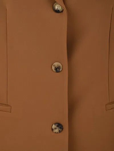 Solotre Jackets Brown In Brown