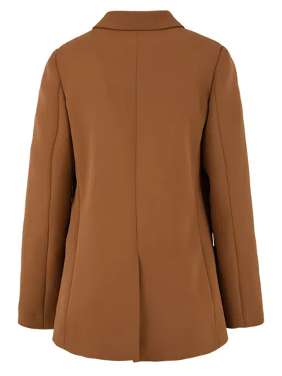 Solotre Jackets Brown In Brown