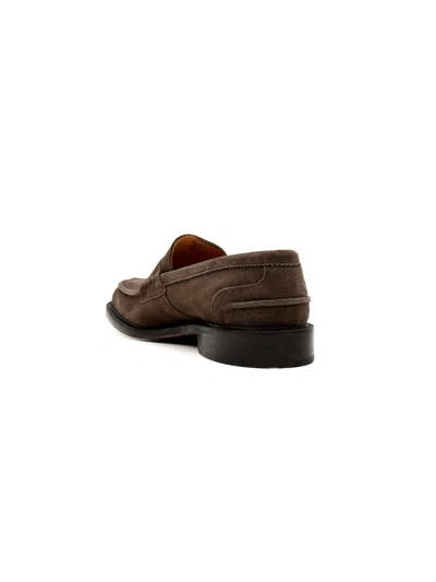 Tricker's 骗人's 平鞋 In Brown