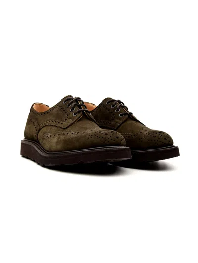 Tricker's 骗人's 平鞋 In Multi