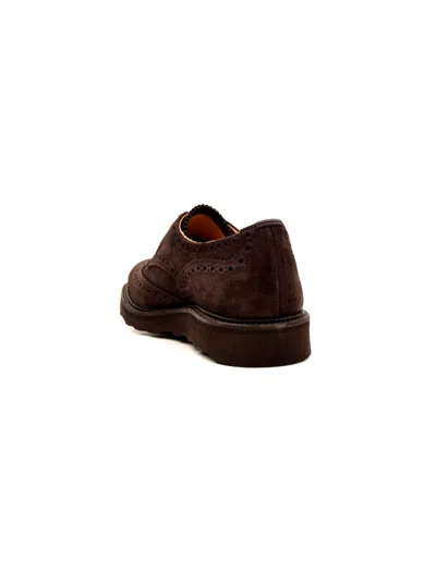 Tricker's 骗人's 平鞋 In Brown