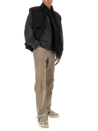 Represent Padded Vest In Black