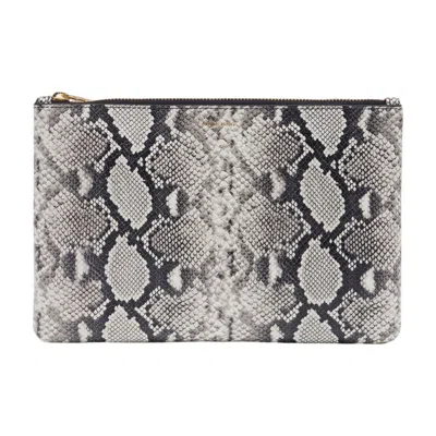 Anine Bing Elly Large Pouch In Gray