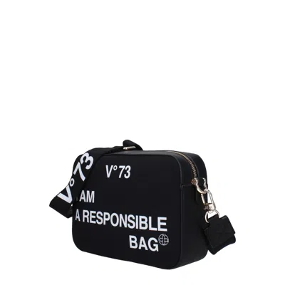 V73 V°73 斜挎包 Responsibility Bis 女式 聚酯纤维 黑色 In Black