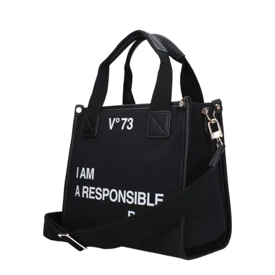 V73 V°73 手袋 Responsibility Bis 女士s 面料黑色 In Black