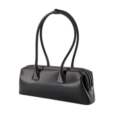 Osoi Boat Wide Shoulder Bag In Black