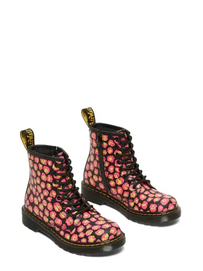 Dr. Martens Dr Martens Lace Boots 1460 Leopard In Multi