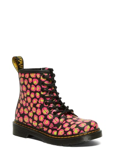 Dr. Martens Dr Martens Lace Boots 1460 Leopard In Multi