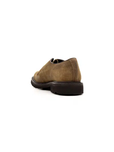 Tricker's 骗人's 平鞋 In Brown