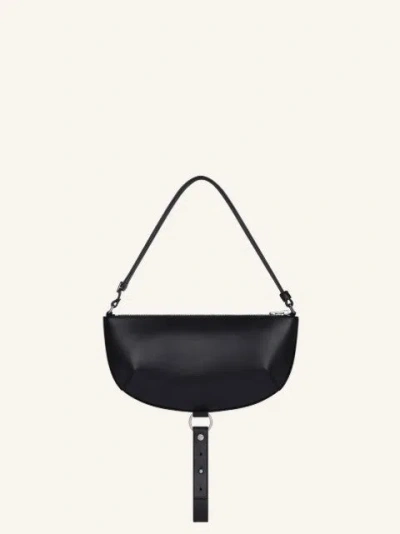 Courrèges Courreges Pre Leather Shoulder Bag In Black