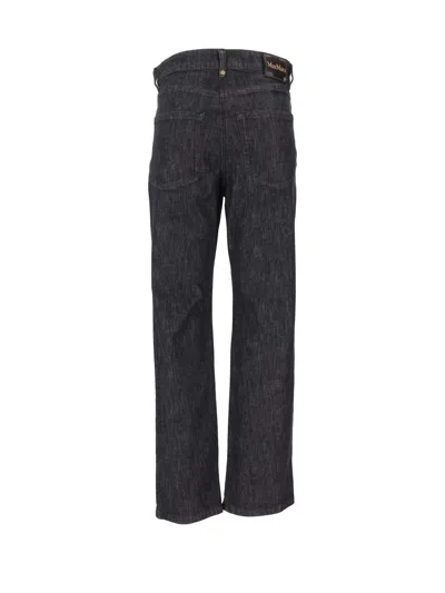Max Mara S Pantalone Lungo In Blue