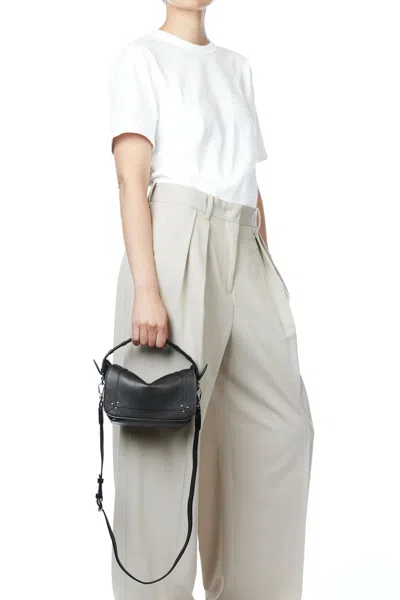 Jérôme Dreyfuss Black Pepito Shoulder Bag In Black