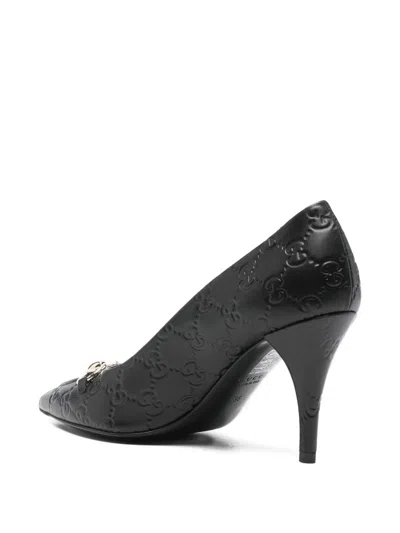Gucci Pumps With Horsebit In Black