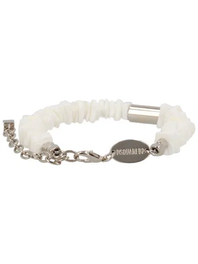 Dsquared2 Dsquared 贝壳手链 In White