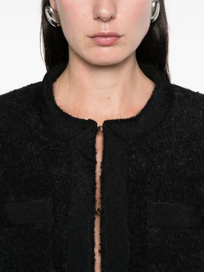 Ln22 Wool Jacket In Black
