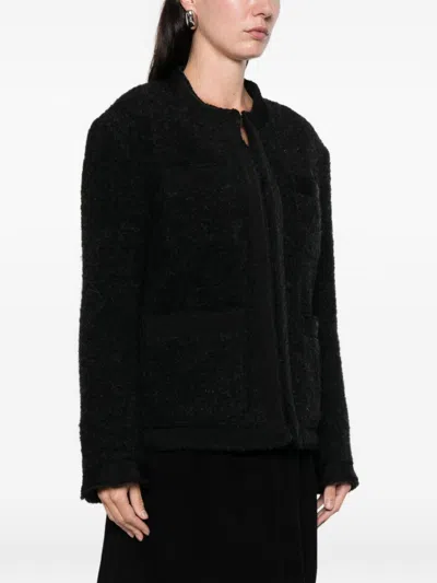 Ln22 Wool Jacket In Black