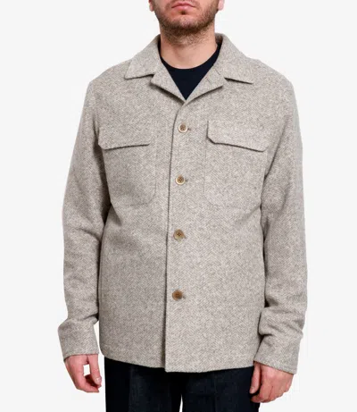 At.p.co Jackets Beige In Gray