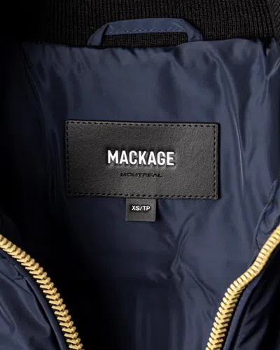Mackage Jackets Blue In Blue