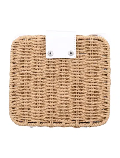 Marni Raffia Bag In Brown