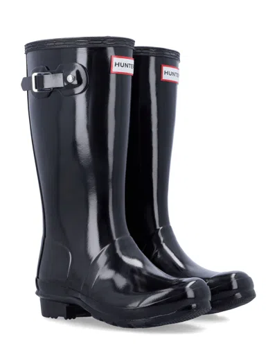 Hunter Boots Black In Black
