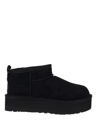 Ugg Classic Ultra Mini Platform Boot For Women In Black