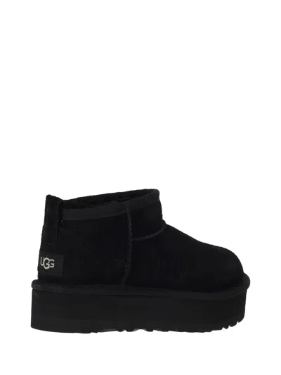 Ugg Classic Ultra Mini Platform Boot For Women In Black