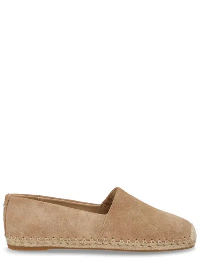Michael Michael Kors Michael By Michael Kors Mini Leather Flats For Women In Brown