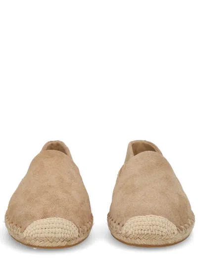 Michael Michael Kors Michael By Michael Kors Mini Leather Flats For Women In Brown