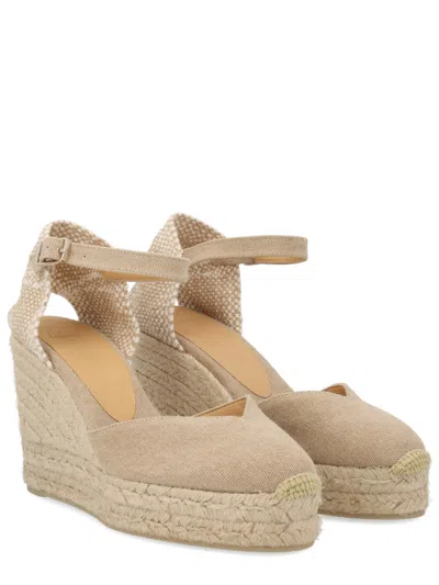 Castañer Castaner Chic Espadrille Heels In Neutral