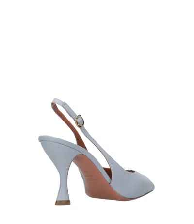 Castagna With Heel Light Blue In Blue