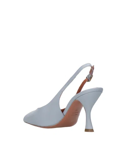 Castagna With Heel Light Blue In Blue